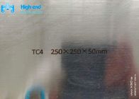 A placa 60mm TC4 do titânio de GJB2744 6AL4V laminou a folha
