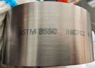 Zr 60702 anéis rolados sem emenda do anel ASTM B550 do forjamento do zircônio